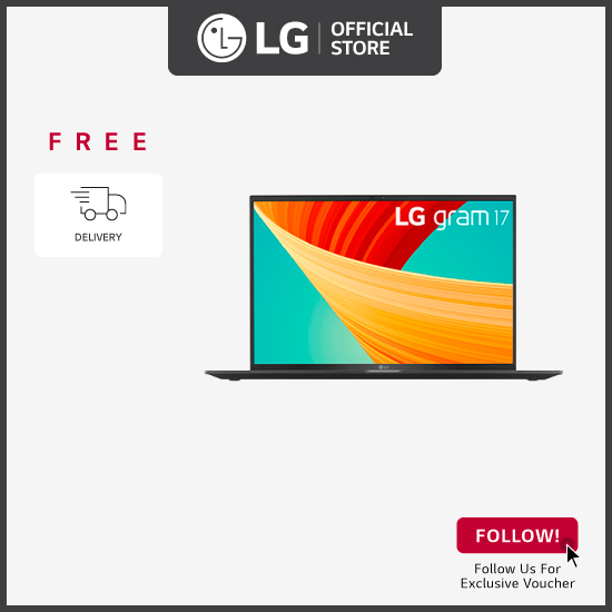 LG 16Z90R 16.0" gram laptop with 13th Gen Intel® Core™ i7 Processor, 16GB RAM / 1TB SSD + Free Delivery + Free Cleaning Kit Set* Worth $24.90