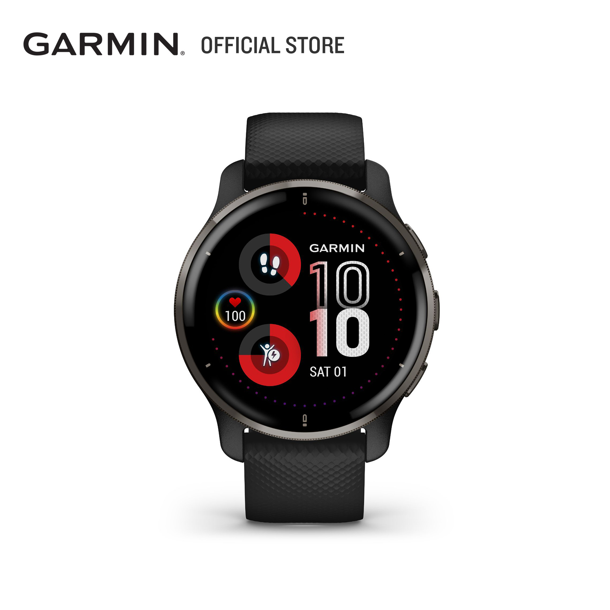 Garmin Venu 2 Plus (43mm) Plus Smartwatch with AMOLED Touchscreen, Hands Free Calling