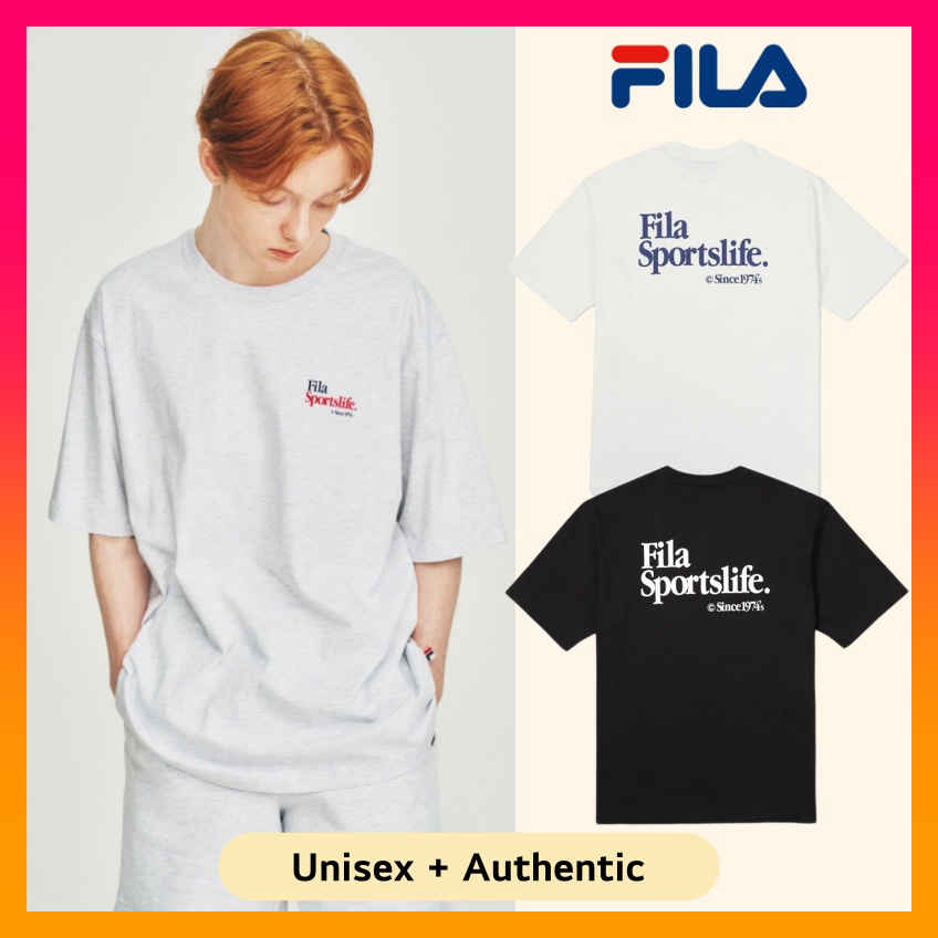 FILA Sportslife Small Logo Unisex T Shirt 23ss